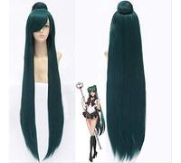 HBYLEE DIOCOS Sailor Moon Mercury Mars Jupiter Venus Uranus Neptune Pluto Saturn Chibi Usa Cosplay Wigs pour Halloween Party Sailor Pluton [Couleur : selon plan]