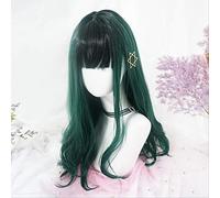 HBYLEE Perruque Anime Cosplay DIOCOS Boku no My Hero Academia Shoto Todoroki Izuku Midoriya Cosplay Wigs Femme Longue Lolita Wig Taille unique Perruque Midoriya [Couleur : Onecolor]