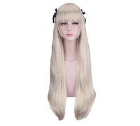 HBYLEE Perruque Anime Role Play pour cosplay Yosuga No Sora 100 cm - Perruque Kasugano Sora - Pour Halloween, cosplay, longue - Beige - Couleur :