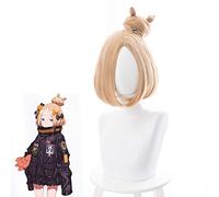 HBYLEE - Perruque Biamoxer FGO 3ème anniversaire Cosplay Abigail Williams Destinée Grand Order - Cheveux synthétiques courts et droits pour adultes [Couleur : -]