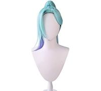 HBYLEE Perruque de cosplay Anime Uwowo Vayne - Perruque Lol Ghost Blossom Lol Cosplay Hair Hot Halloween Vayne [Couleur : -]