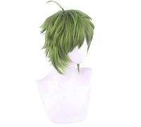 HBYLEE - Perruque de cosplay Mushoku Tensei Green Cosplay Hair Halloween [Couleur : vert]