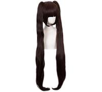 HBYLEE Perruque pour cosplay Anime Coser Wig Nekopara Cosplay Femme Rose Long Bang Droit Perruque pour Halloween
