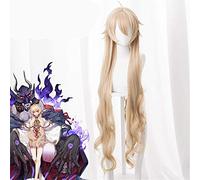 HBYLEE Perruque pour cosplay anime cosplay - Perruque New Game Arknights - Perruque synthétique résistante à la chaleur - Pour Halloween, carnaval, fête, cosplay