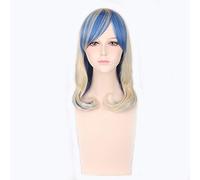 HBYLEE - Perruque tendance sexy ombrée avec frange Anime Cosplay Cheveux synthétiques Costume d'Halloween Harajuku Lolita Party Perruques pour femmes 6 modèles PL-022 [Couleur : PL-022]