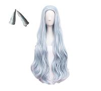 HBYLEE - Wig Anime Cosplay Jeu de rôle pour femme Eri Chisaki Gris Bleu Anime Cosplay Perruques avec une épingle à cheveux [Couleur : gris bleu]
