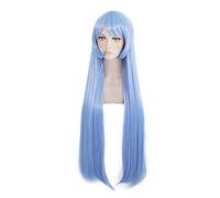 HBYLEE Wig Anime Cosplay My Hero Academia 3 Nejire Hadou Perruque de cosplay Cheveux longs raides en fibre synthétique résistante à la chaleur 110 cm [Couleur : selon plan]