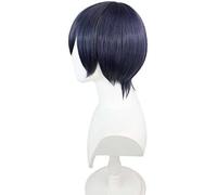HBYLEE Wig Anime Cosplay Usine Vente en gros Nouvelles perruques COS Sub et PIPI Beauté Quotidien Anime Personnage Perruques Gros Sub Perruque Double Queue de Cheval [Couleur : selon le plan]