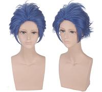 HBYLEE -Wig for Cosplay Perruque pour Carnaval Vie Nocturne CluI Party Dress Up Perruque Cos Wig Violet Evergarden Viorette Cheveux longs lisses Hawkins Bulub Gambili Couleur : Gilbert Buggambilia