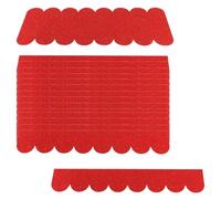 HBYMYDA 21 Pièces Mini Bardeaux de Toit Auto-Adhésifs Bardeaux de Toiture Feutre de Toiture pour Nichoir, Clapier, Hôtel à Insectes (Rouge)