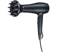 HC 50 STYLE PRO - Sèche-cheveux triple fonction ionique, protection des cheveux, fonction air froid, buse professionnelle