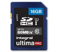 HC Classe 10 - 16GB Ultima Pro Full HD (80MB/s)