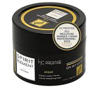 HC Prestige Oh My Sleek - Masque Lissant Cheveux 250ml - Kératine Végétale, Collagène Marin & Huiles Précieuses - Soin Anti-Frisottis - Cheveux Secs, Bouclés ou Abîmés - Vegan,Made in France