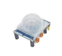 HC-SR501 HC-SR505 AM312 Module mini-capteur de mouvement pyroélectrique PIR réglable avec support(HC-SR501 blue board)