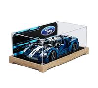 HCAEIOFJ Lego Technic 42154 Vitrine en acrylique transparent pour Ford GT (vitrine uniquement) (fond en bois)