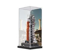HCAEIOFJ Présentoir Transparent en Acrylique pour Icônes 10341, Convient pour le Système de Lancement Spatial Artemis de la NASA, Fond Noir+Arrière4