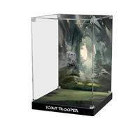 HCAEIOFJ Vitrine en acrylique transparent pour casque Lego 75305 - Convient pour casque de scout soldat (vitrine uniquement)