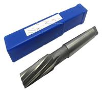 hcaioz Alésoir conique à rainure en spirale 1:10 queue haute vitesse 8-46 mm, utilisé for la découpe et le meulage de trous dans les machines-outils fgg.