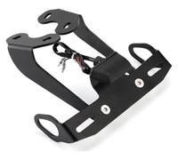 hcaioz Compatible avec MT-09/SP FZ-09 2017-2020 Support de Plaque d'immatriculation Moto lumière LED arrière Bien rangé éliminateur Garde-Boue MT09 2018 FZ09 MT 09 (Support d'immatriculation)