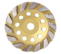 hcaioz Disque de coupe diamanté for meule à segment 100/125/150/180 mm, for marbre, béton, maçonnerie, pierre f