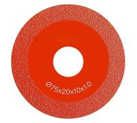 hcaioz Disque de coupe ultra fin 75 mm for porcelaine, verre, céramique, carrelage, lame scie diamantée xca.