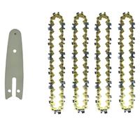 hcaioz Ensemble de Lames tronçonneuse dorées 4 Pouces, Mini scie électrique Portable sans Fil, 28 nœuds, 14 Couteaux, à Batterie for Outils Jardinage en Bois dao.