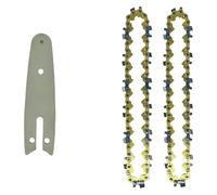 hcaioz Ensemble de Lames tronçonneuse dorées 4 Pouces, Mini scie électrique Portable sans Fil, 28 nœuds, 14 Couteaux, à Batterie for Outils Jardinage en Bois dao.