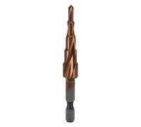 hcaioz Foret étagé haute vitesse industriel CO M35 en cobalt, foret conique acier rapide à tige hexagonale, outil de perçage for l'acier inoxydable wsx.