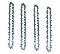 hcaioz Guide-chaîne de 6 Pouces, 1/4 po, scie électrique, 36 nœuds, 18 Couteaux, Remplacement Mini-chaînes tronçonneuse en Acier, Outil Jardinage dao.