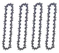 hcaioz Guide-chaîne de 6 Pouces, 1/4 po, scie électrique, 37 nœuds, 18 Couteaux, Remplacement Mini-chaînes tronçonneuse en Acier, Outil Jardinage dao.