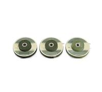 hcaioz Lot de 1/2/3 meules diamantées 50/60/200#, polissage, chanfreinage, coupe, tranchantes et durables for pierre, béton, métal, outils vie fer.