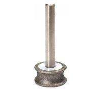 hcaioz Meule abrasive diamantée concave for verre, forets ronds de 2 à 12 mm for bracelet, bague, jade, sculpture et polissage f