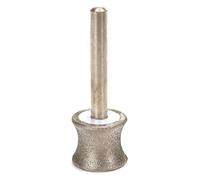 hcaioz Meule abrasive diamantée concave for verre, forets ronds de 2 à 12 mm for bracelet, bague, jade, sculpture et polissage f
