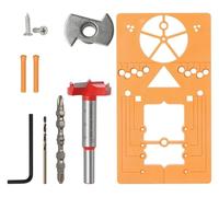 hcaioz Ouvre-trou de charnière, foret à pointe, perçage, coupe-bois, positionnement, scie cloche for outils électriques wsx.