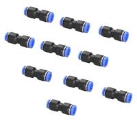 hcaioz Raccord pneumatique for tuyau, connecteur d'air, raccord rapide, d'arrosage, connecteurs en plastique PU PY 4/6/8/10/12/14 mm fgg.