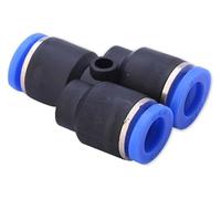 hcaioz Raccord pneumatique for tuyau, connecteur d'air, raccord rapide, d'arrosage, connecteurs en plastique PU PY 4/6/8/10/12/14 mm fgg.