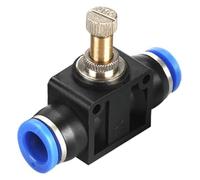 hcaioz Raccord pneumatique for tuyau, connecteur d'air, raccord rapide, d'arrosage, connecteurs en plastique PU PY 4/6/8/10/12/14 mm fgg.