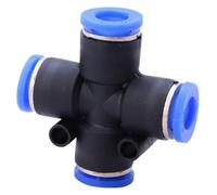 hcaioz Raccord pneumatique for tuyau, connecteur d'air, raccord rapide, d'arrosage, connecteurs en plastique PU PY 4/6/8/10/12/14 mm fgg.