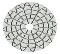 hcaioz Tampon de polissage diamanté sec/humide, 3 pouces, 80 mm, 1/3 pièces, for disque meulage en granit, pierre, béton, marbre fer.
