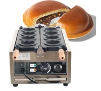 HCAUYNN Gaufrier Professionnel à pièces, 3000 W, gaufrier à pièces au Fromage, plaques en Acier Inoxydable, température réglable de 50 à 300 °C pour la pâtisserie et Les Snacks