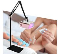 HCAUYNN Lampe De SéChage sans Fil pour Ongles, DéMarrage par Induction, avec Support, Batterie IntéGréE De 5000 Mah, pour Salon De Manucure Et Maison