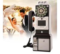 HCAUYNN Livre d'or VidéO HD 1080P, avec Fonction D'Enregistrement VidéO/Audio, Livre d'or Audio pour Mariage, Mariage/Remise De DiplôMes Black