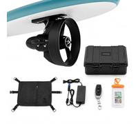 HCAUYNN Moteur Paddle Electrique pour Sup et Kayak, Propulseur Paddle avec Télécommande, Compatible Boîtier d’Aileron 9 Pouces pour Paddle Gonflable D260