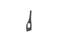 HCBBCEW Compatible avec BMW F20 F21 F22 F23 Série 1 2 2012-2019 Console centrale Panneau multimédia Autocollant Wrap Accessoires d'intérieur de voiture(Black 9002 LHD A)