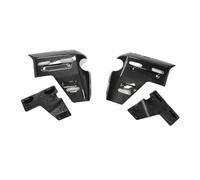 HCBBCEW Compatible avec BMW R1300GS Adventure 2024-2025-2026 panneaux latéraux de moto garde-eau panneau protection couvercle(Carbon fiber pattern)