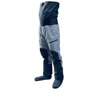 Hcclijo Ensemble De Combinaison Sèche pour Kayak pour Hommes Et Femmes Veste De Pagaie Imperméable Pantalon De Pataugeoire Bateau Rafting Voile Canoë Pêche Wading Pants L