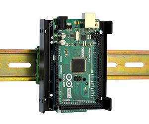 HCDC Support de Montage sur Rail DIN pour Raspberry Pi B+ 2B 3B 3B+ 4B Zero Arduino Uno Mega Mkr BeagleBone