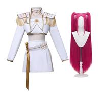 Hcenxan Rumi Zoey Costume Anime Mira Cosplay Ensemble complet Scène Performance Uniforme Perruques pour Halloween