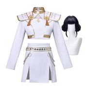 Hcenxan Rumi Zoey Costume Anime Mira Cosplay Ensemble complet Scène Performance Uniforme Perruques pour Halloween
