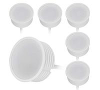 HCFEI 6x Module LED 5W Ultra Plat ø50x22 mm pour Spot de Plafond & Encastrable, Blanc Chaud 3000K, 230V, Remplace Lampe GU10 MR16